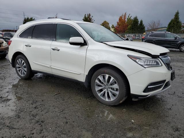 5FRYD4H45EB038529 - 2014 ACURA MDX TECHNOLOGY WHITE photo 4