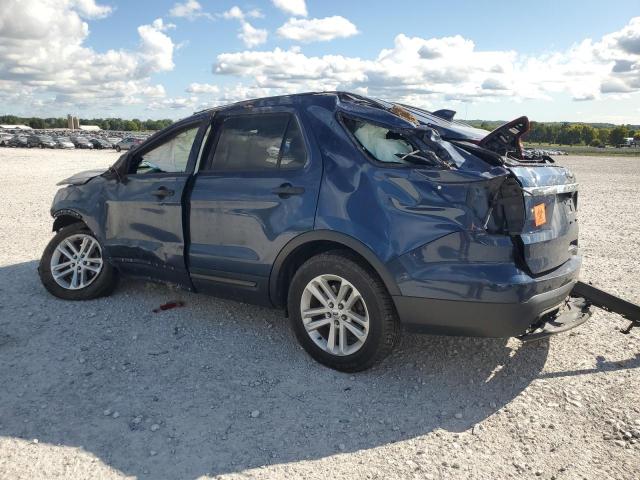 1FM5K7B80GGA31998 - 2016 FORD EXPLORER BLUE photo 2