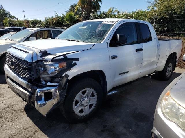 5TFRY5F16MX275026 - 2021 TOYOTA TUNDRA DOUBLE CAB SR/SR5 WHITE photo 1