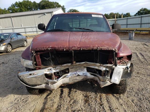 3B7HF13Y11M519386 - 2001 DODGE RAM 1500 BURGUNDY photo 5