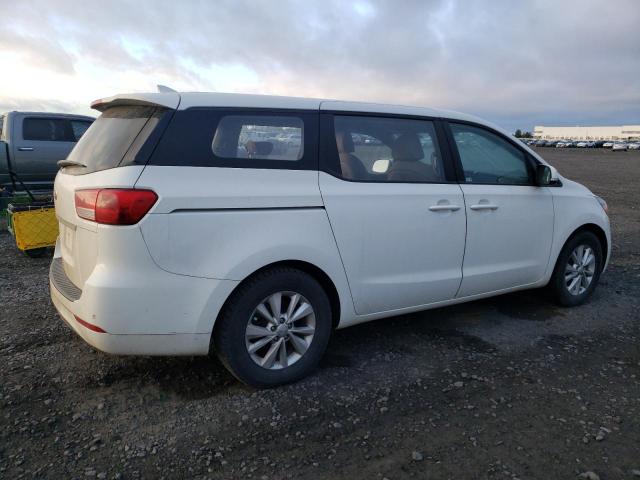 KNDMA5C13F6038330 - 2015 KIA SEDONA L WHITE photo 3