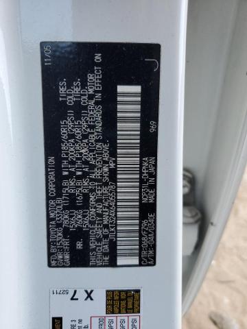 JTLKT324X64055787 - 2006 TOYOTA SCION XB 白色 照片 12