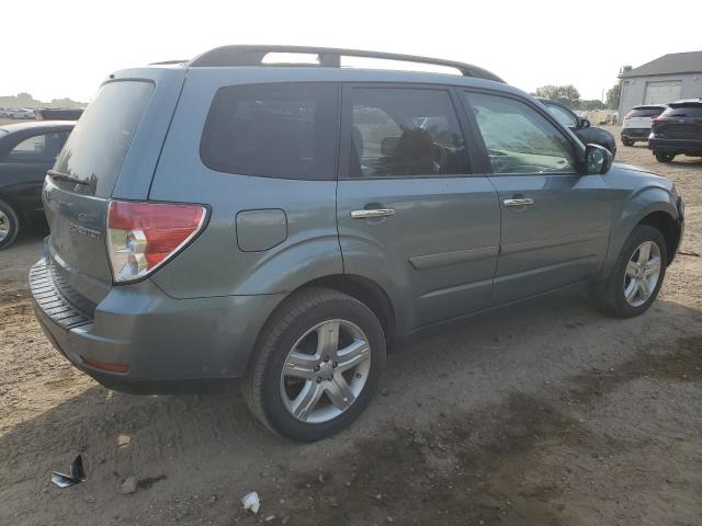 JF2SH6CC7AH906757 - 2010 SUBARU FORESTER 2.5X PREMIUM TEAL photo 3