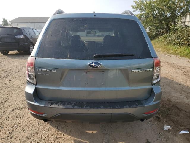 JF2SH6CC7AH906757 - 2010 SUBARU FORESTER 2.5X PREMIUM TEAL photo 6