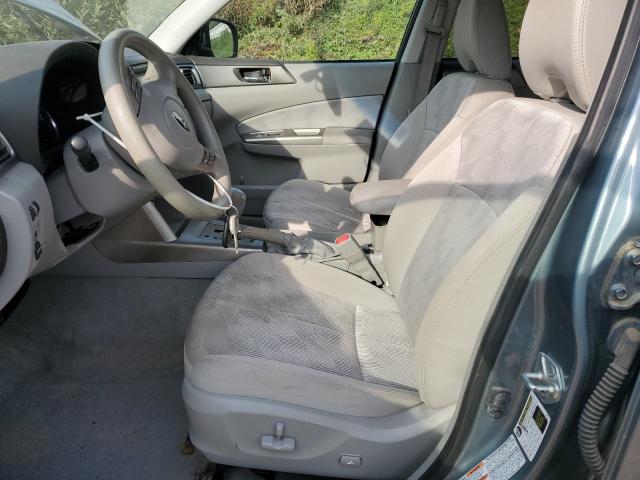 JF2SH6CC7AH906757 - 2010 SUBARU FORESTER 2.5X PREMIUM TEAL photo 7