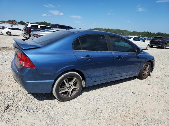 1HGFA16898L015490 - 2008 HONDA CIVIC EX BLUE photo 3