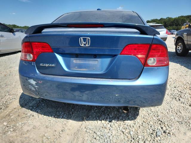 1HGFA16898L015490 - 2008 HONDA CIVIC EX BLUE photo 6