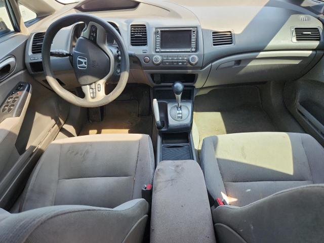 1HGFA16898L015490 - 2008 HONDA CIVIC EX BLUE photo 8