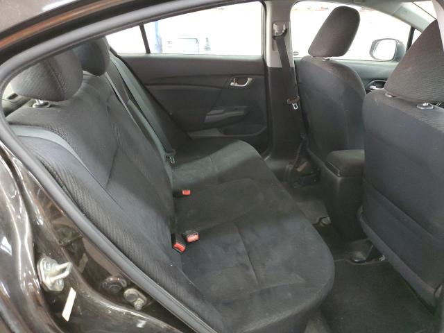 2HGFB2F55DH583980 - 2013 HONDA CIVIC LX BLACK photo 10