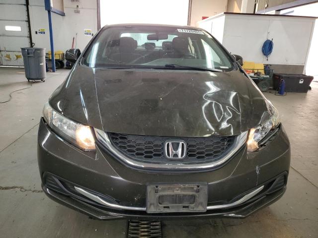 2HGFB2F55DH583980 - 2013 HONDA CIVIC LX BLACK photo 5