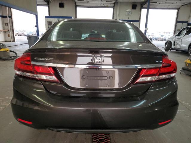 2HGFB2F55DH583980 - 2013 HONDA CIVIC LX BLACK photo 6