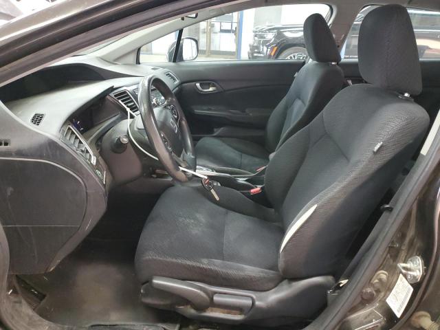 2HGFB2F55DH583980 - 2013 HONDA CIVIC LX BLACK photo 7