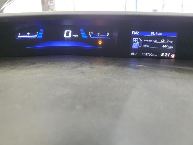 2HGFB2F55DH583980 - 2013 HONDA CIVIC LX BLACK photo 9