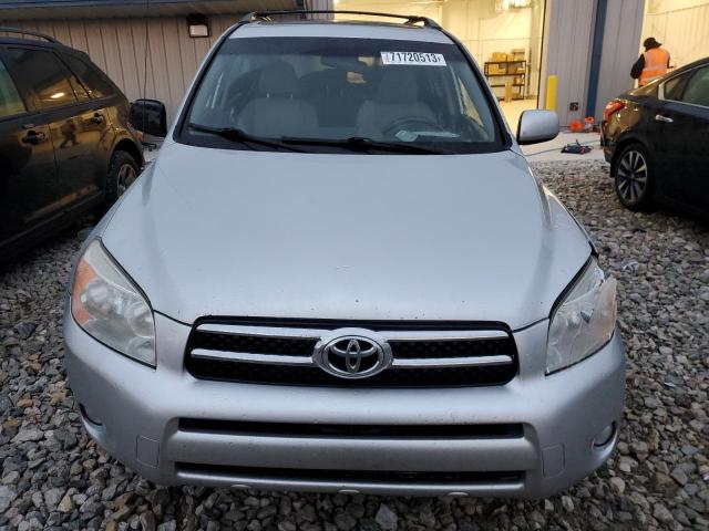 JTMBD31V365012289 - 2006 TOYOTA RAV4 LIMITED SILVER photo 5