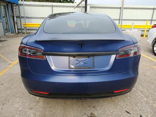 5YJSA1E47KF335445 - 2019 TESLA MODEL S Синій фото 6