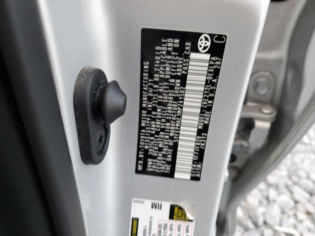 5YFEPMAE1MP241502 - 2021 TOYOTA COROLLA LE Gümüş foto 12