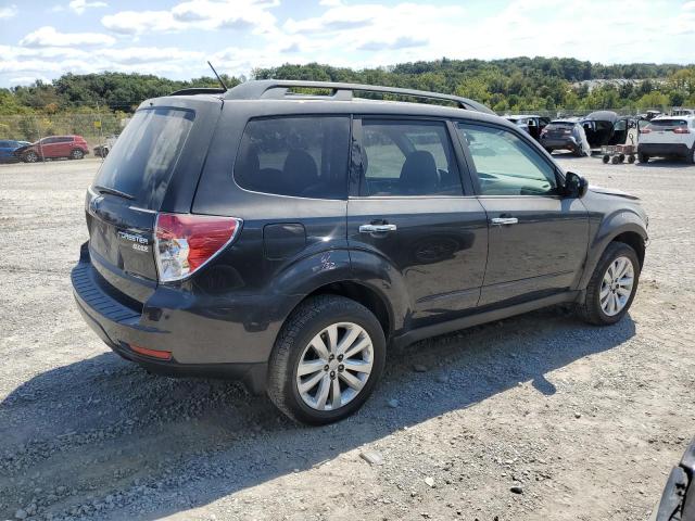 JF2SHADC4DH446351 - 2013 SUBARU FORESTER 2.5X PREMIUM GRAY photo 3