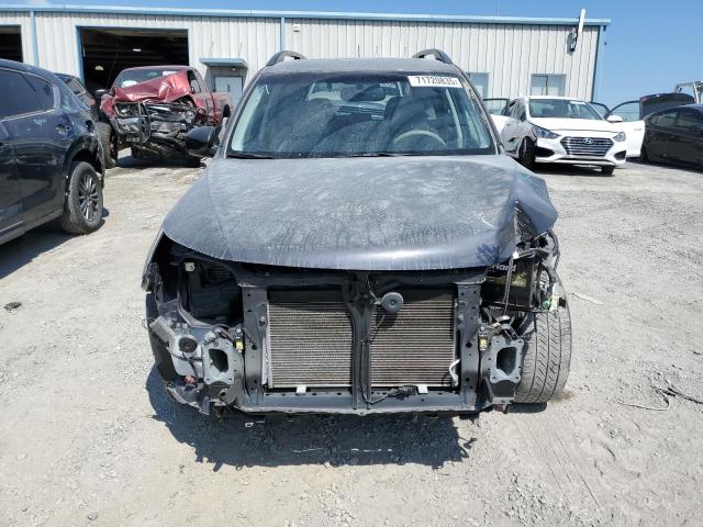 JF2SHADC4DH446351 - 2013 SUBARU FORESTER 2.5X PREMIUM GRAY photo 5