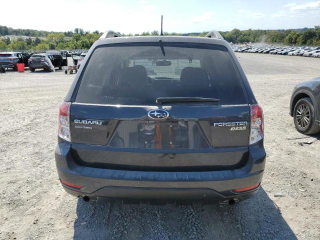 JF2SHADC4DH446351 - 2013 SUBARU FORESTER 2.5X PREMIUM GRAY photo 6