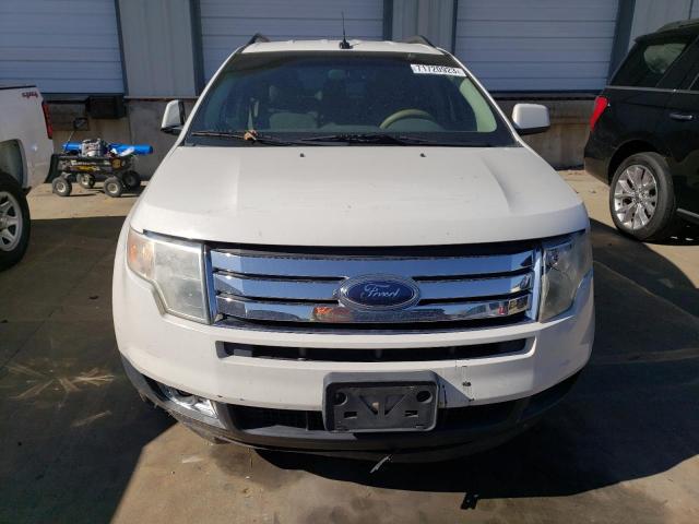 2FMDK3JC9ABA64927 - 2010 FORD EDGE SEL WHITE photo 5