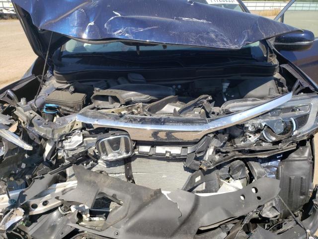 5FNYF6H53MB009710 - 2021 HONDA PILOT EXL 蓝色 照片 12