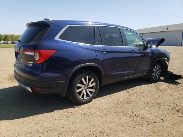 5FNYF6H53MB009710 - 2021 HONDA PILOT EXL 蓝色 照片 3