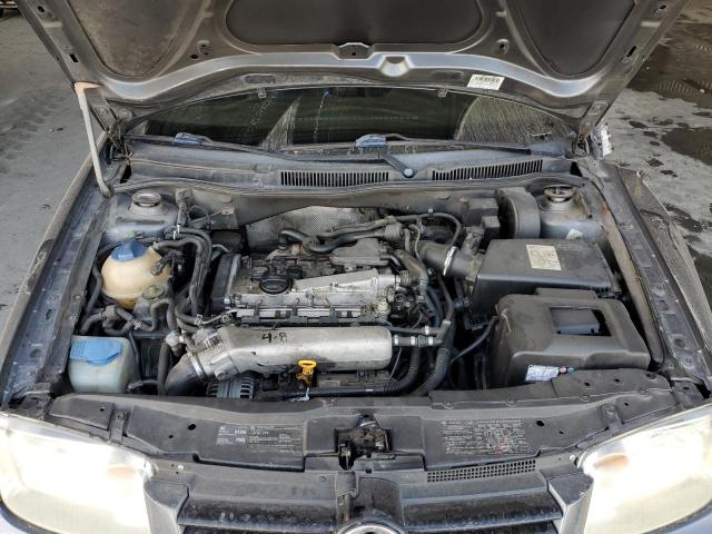 3VWSE69M14M012502 - 2004 VOLKSWAGEN JETTA GLS GRAY photo 11