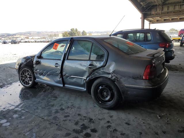 3VWSE69M14M012502 - 2004 VOLKSWAGEN JETTA GLS GRAY photo 2