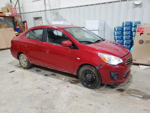 ML32F3FJ8JHF04877 - 2018 MITSUBISHI MIRAGE G4 RED photo 4