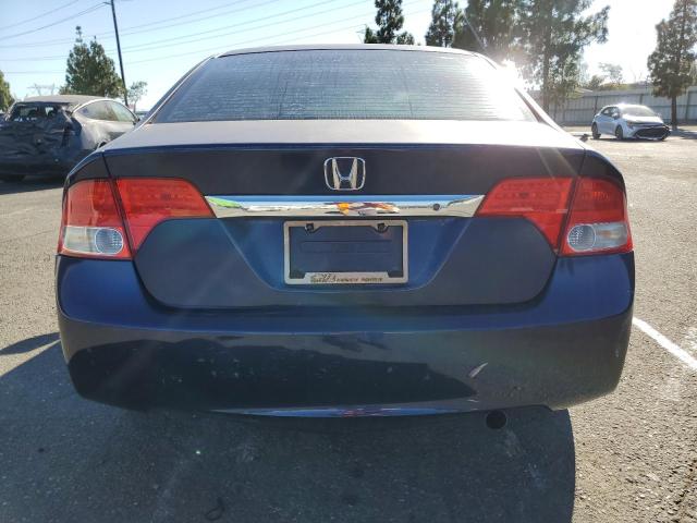 2HGFA1F55BH541948 - 2011 HONDA CIVIC LX BLUE photo 6