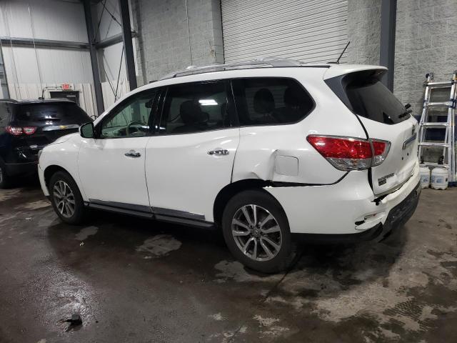 5N1AR2MM8DC663562 - 2013 NISSAN PATHFINDER S WHITE photo 2