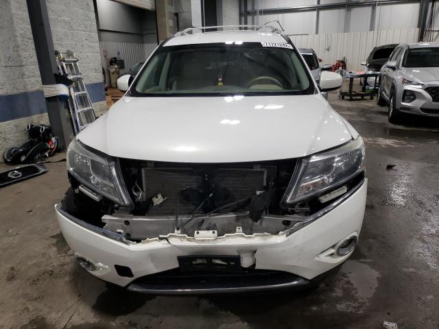 5N1AR2MM8DC663562 - 2013 NISSAN PATHFINDER S WHITE photo 5