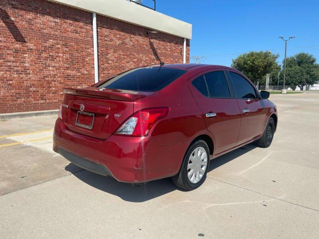 3N1CN7AP3KL841760 - 2019 NISSAN VERSA S წითელი ფოტო 4