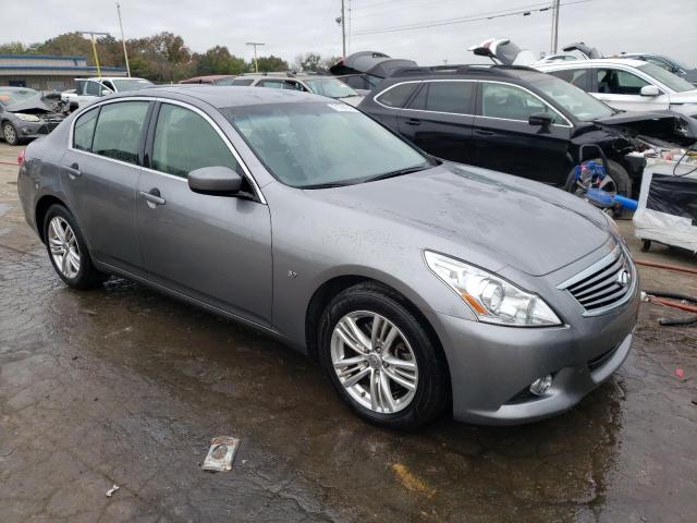 JN1CV6ARXFM520516 - 2015 INFINITI Q40 GRAY photo 4