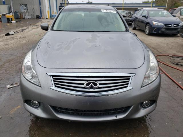 JN1CV6ARXFM520516 - 2015 INFINITI Q40 GRAY photo 5