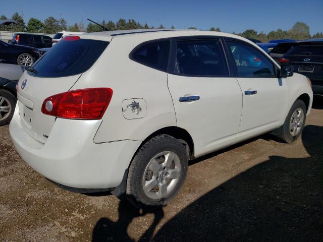 JN8AS5MV0AW605981 - 2010 NISSAN ROGUE S WHITE photo 3