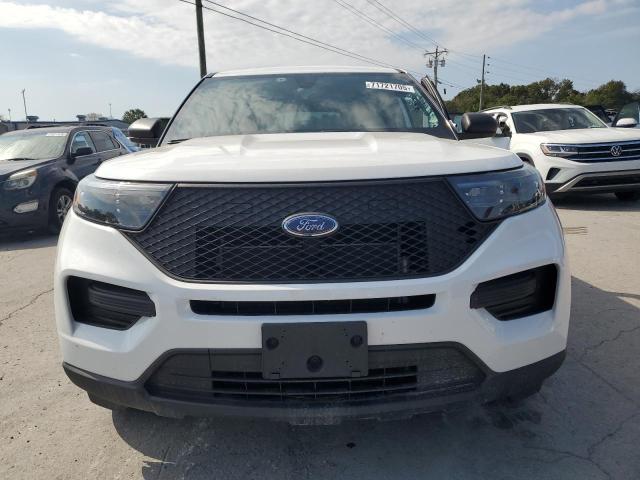 1FM5K8AB8PGB11794 - 2023 FORD EXPLORER POLICE INTERCEPTOR Білий фото 5