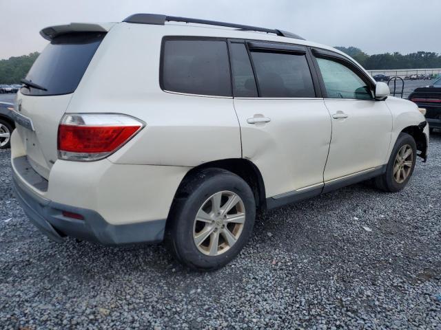 5TDBK3EH8BS063754 - 2011 TOYOTA HIGHLANDER BASE Ақ фото 3