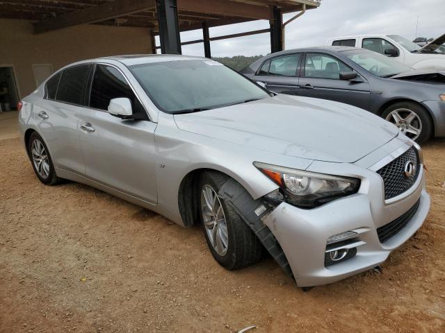 JN1BV7APXEM686940 - 2014 INFINITI Q50 BASE SILVER photo 4