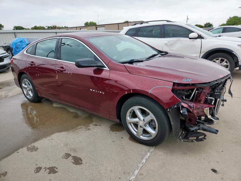 1G1ZB5ST0GF266575 - 2016 CHEVROLET MALIBU LS BURGUNDY photo 4