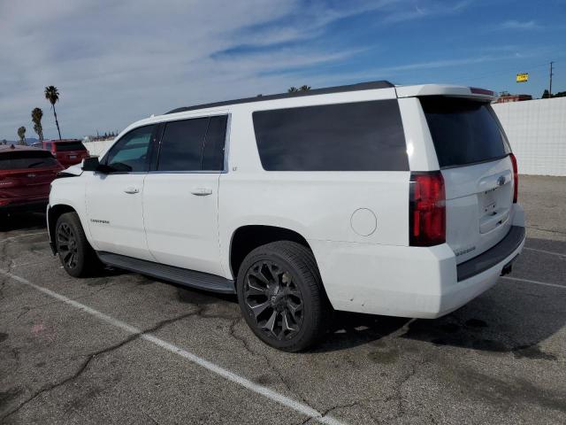 1GNSKHKC2KR369862 - 2019 CHEVROLET SUBURBAN K1500 LT WHITE photo 2