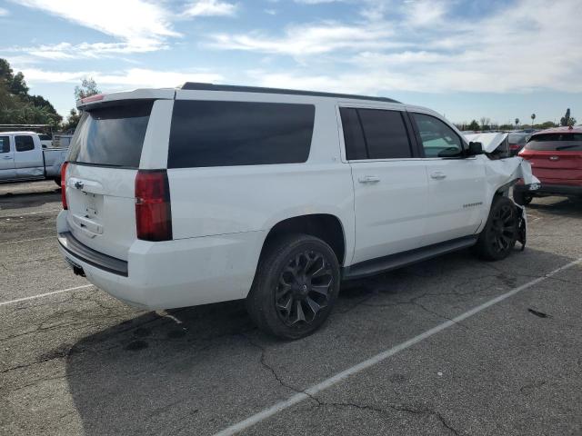 1GNSKHKC2KR369862 - 2019 CHEVROLET SUBURBAN K1500 LT WHITE photo 3