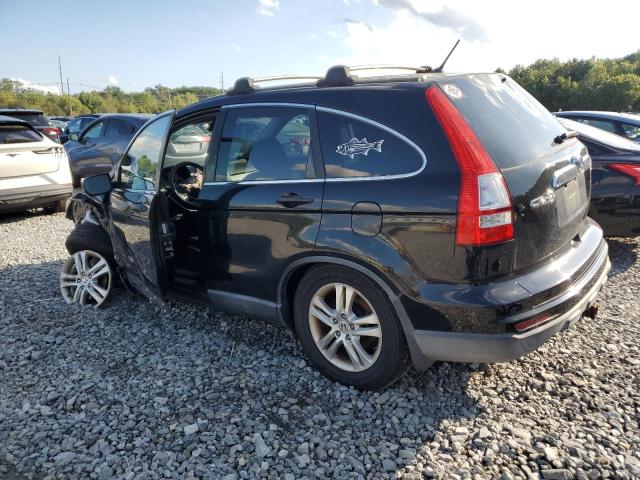 5J6RE4H52AL007669 - 2010 HONDA CR-V EX BLACK photo 2
