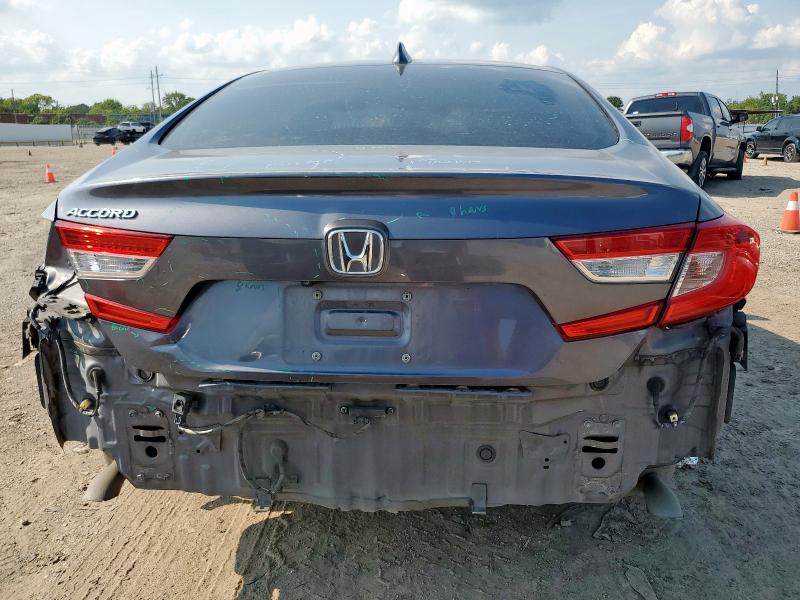 1HGCV1F40KA009813 - 2019 HONDA ACCORD EX GRAY photo 6