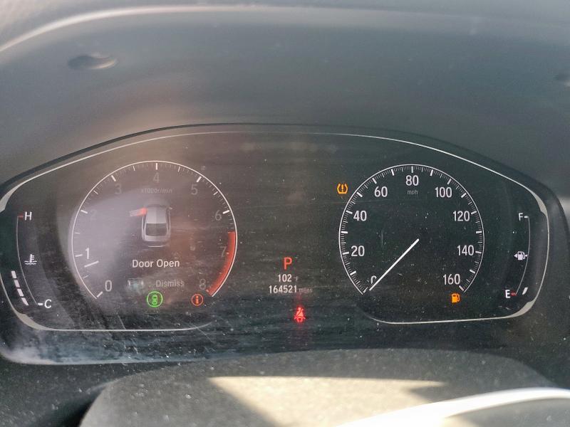 1HGCV1F40KA009813 - 2019 HONDA ACCORD EX GRAY photo 9