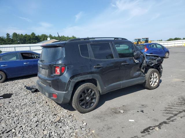 ZACNJBAB5KPJ95747 - 2019 JEEP RENEGADE SPORT BLACK photo 3