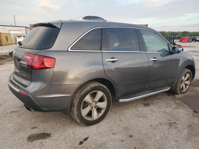 2HNYD2H46BH503647 - 2011 ACURA MDX TECHNOLOGY GRAY photo 3