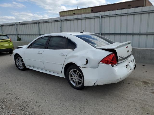 2G1WG5EK7B1273465 - 2011 CHEVROLET IMPALA LT WHITE photo 2