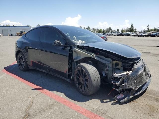 7SAYGAEE5PF848026 - 2023 TESLA MODEL Y BLACK photo 4