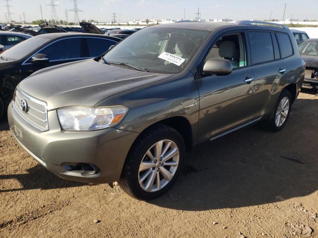 JTEEW41A282008048 - 2008 TOYOTA HIGHLANDER HYBRID GRAY photo 1